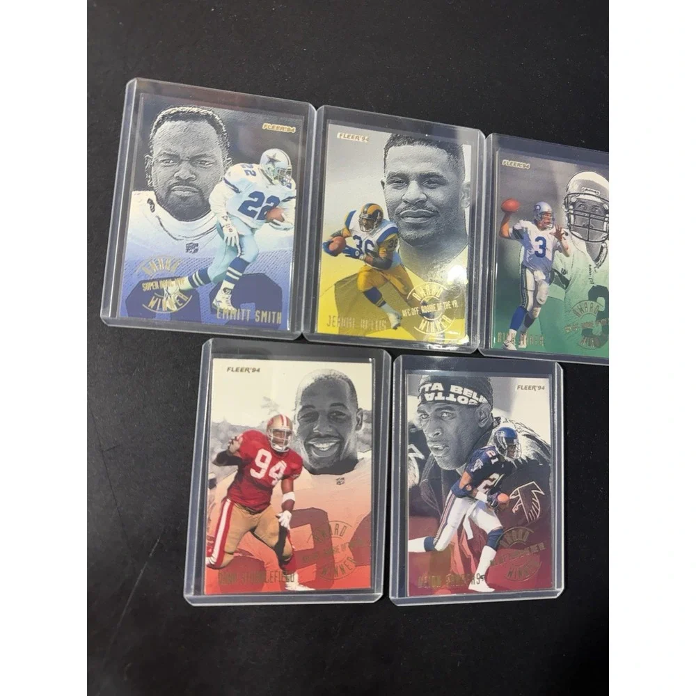 5 - 1994 Fleer Ultra Football Complete Set Award Winners‎ Insert Cards E Smith